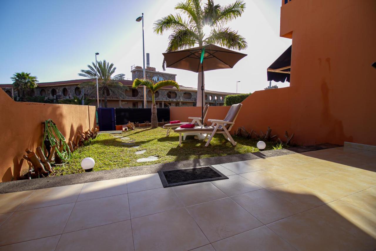 הוילה Duplex Meloneras With Free Wifi And Private Garden מראה חיצוני תמונה