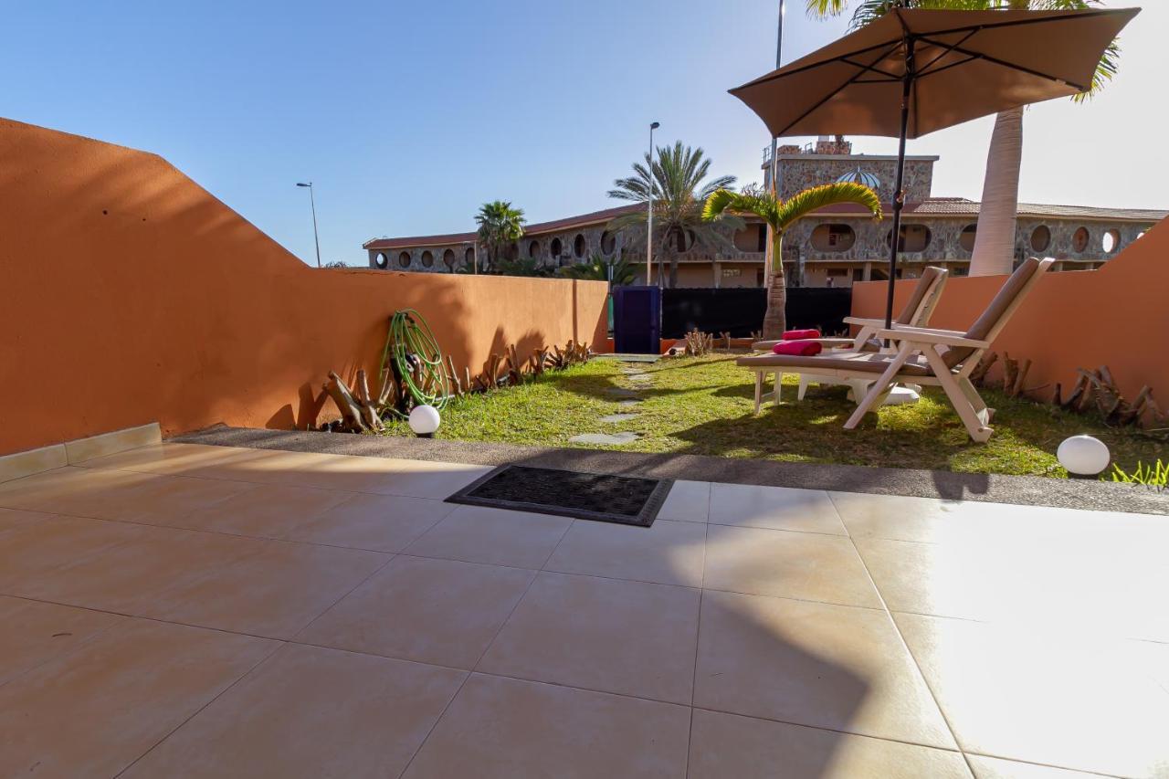 הוילה Duplex Meloneras With Free Wifi And Private Garden מראה חיצוני תמונה